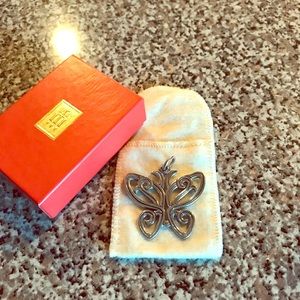 James Avery butterfly pendant